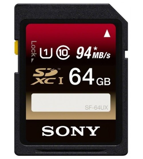 Sony Memory Class 10 SDXC 64GB 94MB/s (Setara Sandisk Extreme Pro 95 MB/s) 